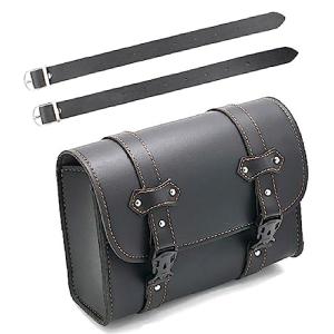cmy select バイク サイドバッグ サドルバッグ 防水 バイクサイドバッグ 小物入れ 工具入れ レザー bikesidebag-blacの商品画像