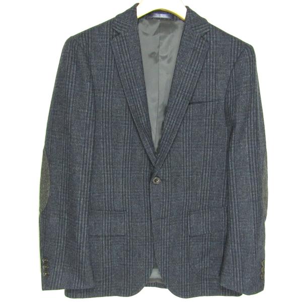 新品同様 GREEN LABEL RELAXING ユナイテッドアローズ メンズ ウール混 エルボー...