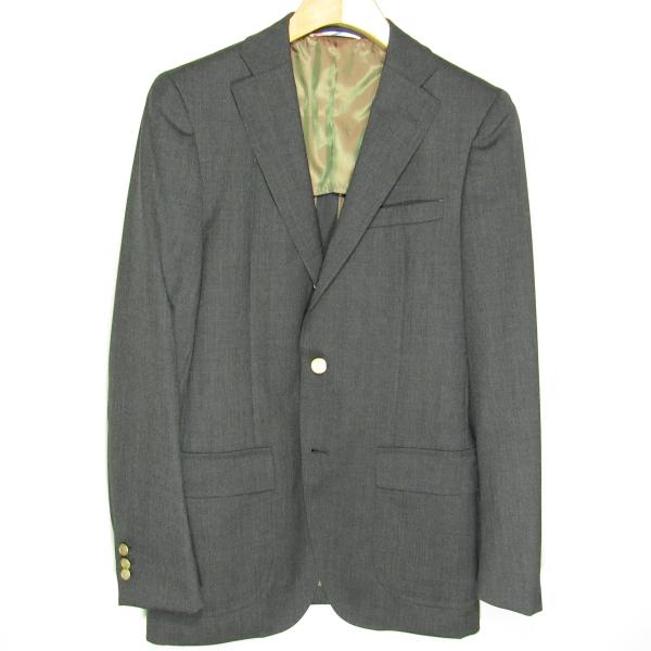新品同様 スーツカンパニー blazer's bank.com メンズ 段返り3つボタン ブレザー ...