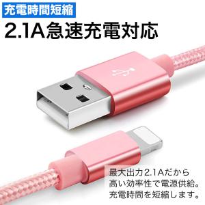 iPhone 充電ケーブル ケーブル ライトニ...の詳細画像2