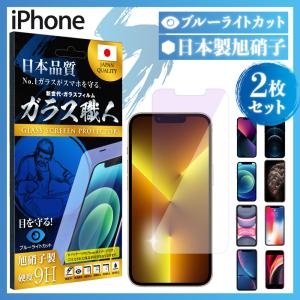 iPhone13 Pro 保護フィルム 2枚 iPhone12 Pro フィルム ブルーライトカット ガラスフィルム iPhone 11 Pro mini MAX X Xs XR 7 8 Plus SE 6 6s 耐衝撃 y-s｜hitsujyuhin-kobo