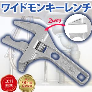モンキーレンチ ワイドレンチ モンキースパナ、レンチ
