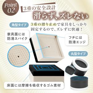 継ぎ脚 継ぎ足 継脚 継足 高さ調整 机 4個...の詳細画像3