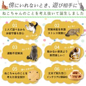猫 おもちゃ ボール タワー ネコ 知育 スト...の詳細画像2