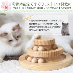 猫 おもちゃ ボール タワー ネコ 知育 スト...の詳細画像4