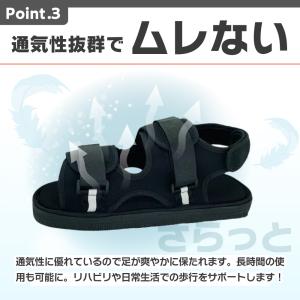 ギプスサンダル 片足 左右兼用 サンダル 靴 ...の詳細画像4