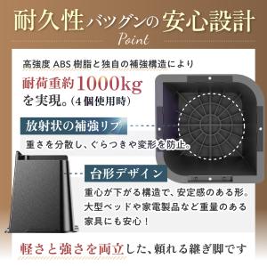 継ぎ足 継ぎ脚 継脚 継足 L字 高さ調整 机...の詳細画像4