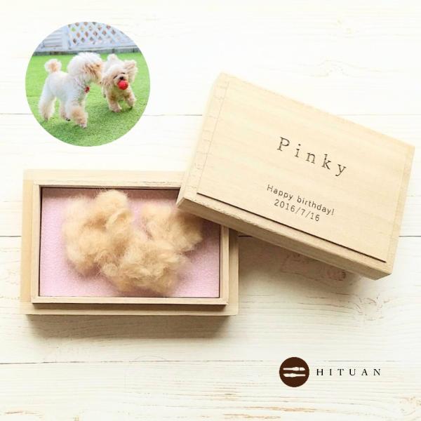 うちの子思い出BOX　　ペット 毛 遺毛 歯 ひげ 思い出 メモリアル 形見 供養  保管 桐箱 防...
