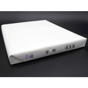 芽吹　（半切）　100枚入    半切 書道 漢字 墨 作品 手漉 高級 滲まない 雁皮 特殊 書画...