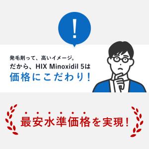 【初回限定】ミノキシジル 5% ヒックス HI...の詳細画像2
