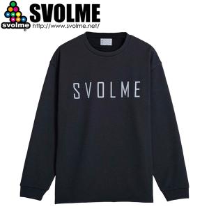 SVOLME スボルメ Wフェイススウェットトップ 1214-98001-BLK サッカー フットサル｜hiyamasp