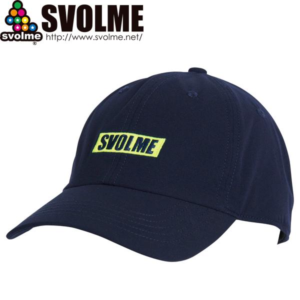 SVOLME スボルメ BOXロゴコーチキャップ 帽子 1221-94321-NVY サッカー フッ...