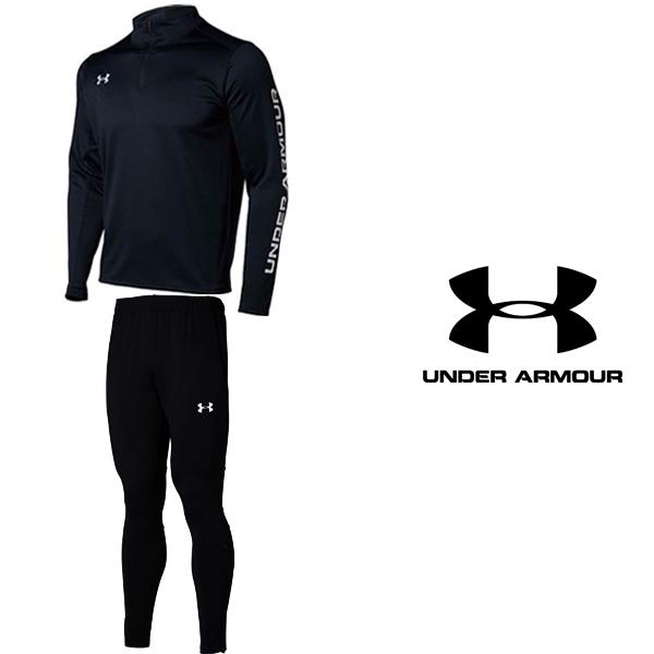 UNDER ARMOUR アンダーアーマー ジャージ上下 サッカーニットトップ&amp;サッカーニットパンツ...