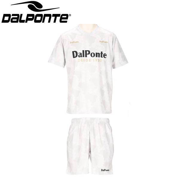 DalPonte ダウポンチ 総柄昇華プラシャツプラパンセット DPZ0382-WHT サッカー フ...
