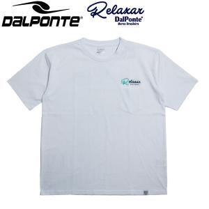 DalPonte Relaxar ダウポンチ リラクシャー ビッグシルエットポケットTシャツ DPZRX202-WHT サッカー フットサル｜hiyamasp