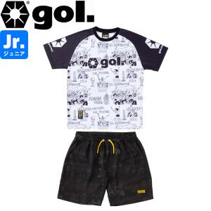 gol.ゴル ジュニア プラクティスシャツ ショートパンツ プラシャツ プラパン G442-610J-115-G454-611J-115 サッカー フットサル｜hiyamasp