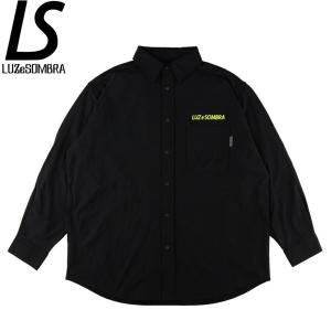 LUZeSOMBRA ルースイソンブラ エクスプローラードライワークシャツ L1241004-BLK サッカー フットサル｜hiyamasp