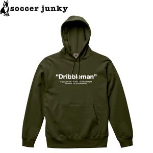 soccer junky サッカージャンキー スウェットパーカー Dribbleman ドリブルマン SJ23D13-73 サッカー フットサル｜hiyamasp