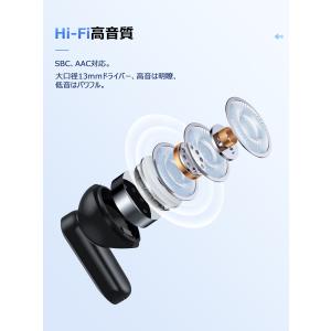 ワイヤレスイヤホン 小型 軽量 Bluetoo...の詳細画像3