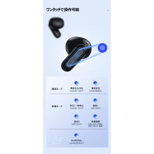 ワイヤレスイヤホン 小型 軽量 Bluetoo...の詳細画像5