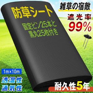 防草シート 1m×10m 厚手 高密度 高透水 高耐久 除草シート