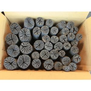 茶道 道具炭 大分椚炭(くぬぎ炭)丸切炭7.5cm(大中小)５kg