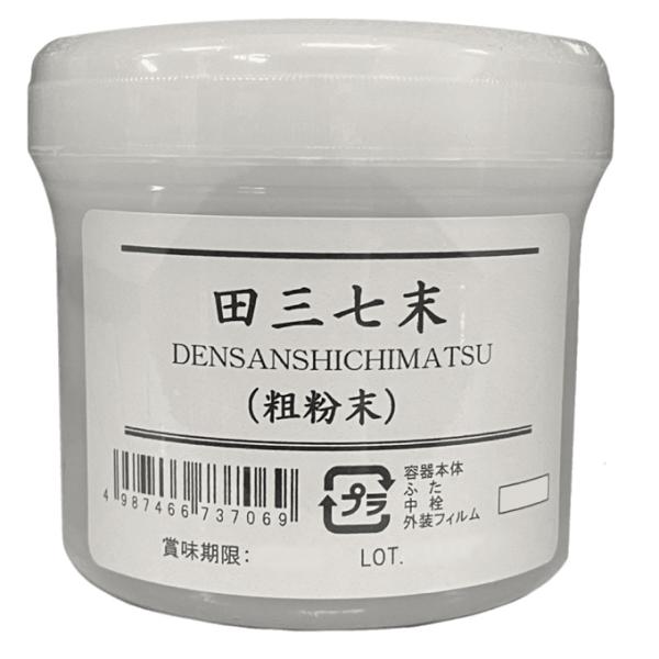 栃本天海堂 田三七末(粗粉末) 田七人参(デンシチニンジン) 100g　1個　栃本天海堂