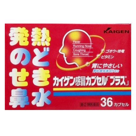 カイゲン感冒カプセル「プラス」36カプセル 1個 カイゲン 【第(2)類医薬品】