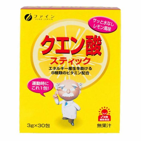 ファイン クエン酸スティック 3g×30包 1個 ファイン