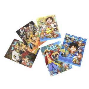 ONE PIECE クリアファイル 4種セット 各種5枚 ワンピース ONEPIECE A4 クリアファイル 5枚セット - 最安値・価格