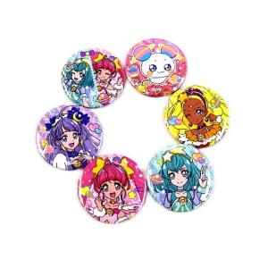 SALE！ スター☆トゥインクルプリキュア クリップカンバッチ 6種類柄6個1セット 缶バッジ バッチの商品画像