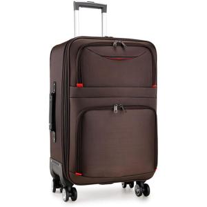 キャリーケース 布製 軽量 スーツケース 拡張機能付き キャリーバッグ 大型 布 旅行ケース 機内持ち込み ビジネスケース ブレーキ付き｜hk-st