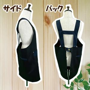 【送料無料】選べるサイズアウトドアH型エプロン...の詳細画像1