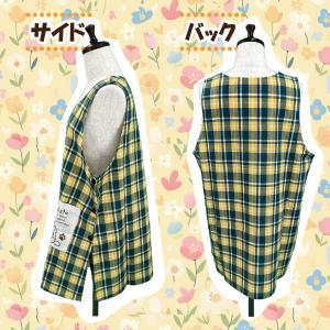 【送料無料】選べるサイズ大きいポケット付きエプ...の詳細画像1