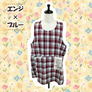 【送料無料】選べるサイズ大きいポケット付きエプ...の詳細画像2