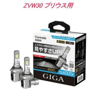 送料無料！(定形外大発送) GIGA LEDヘッド&amp;フォグバルブC4500 6000K HB3/HB...