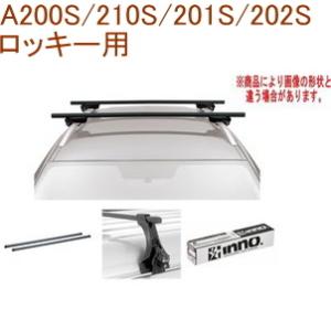 送料無料！INNO キャリアセット スクエアベース トヨタ A200A/210A 
