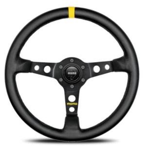 【MOMO（モモ）正規品】ステアリング MOD.07(モデル07) 3本スポーク35パイ ブラック【M-41】｜hkbsports