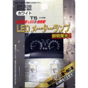 サンキ LEDメーターランプホワイト光【OY-538】｜hkbsports