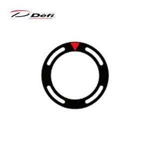 【ゆうパケット350】Defi Φ60 レギュラーポジションベゼル ブラック 【PDF11516G】