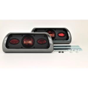 据置型 置き型 2WAYスピーカー 車 最大50W リアトレイ ラゲッジルーム