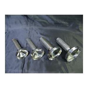 【レターパックプラス620】JDM ステンレス製パンチングインナーサイレンサー80Φ【JIS-P80...