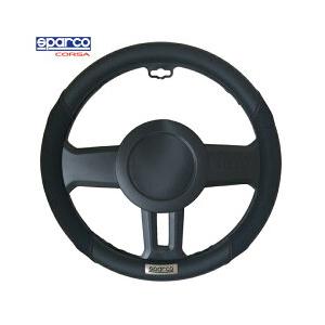 沖縄・離島不可 スパルコ CORSA ステアリングカバー Sサイズ スエード【SPC1112BKJ-...