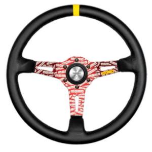 正規輸入品】MOMO/モモ ステアリング フルスピード 32.8パイ レッド