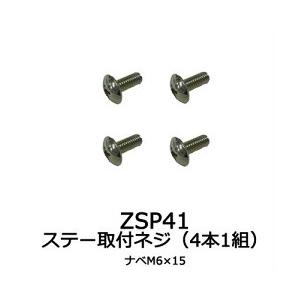 【ゆうパケット350】カーメイト ネジ（M6×15／4本） 補修パーツ 【ZSP41】