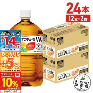 からだすこやか茶　2ケース からだすこやか茶W 2ケースセット 送料無料（地域限定） 特定保健用