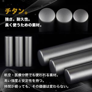 あすつく印鑑 チタン 即日発送 実印 認印 銀...の詳細画像2