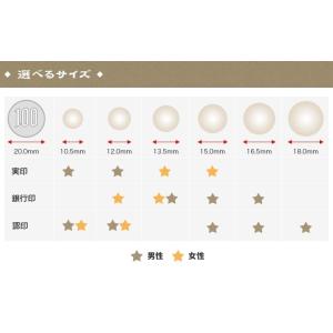 送料無料 印鑑 実印 銀行印 認印 柘(アカネ...の詳細画像4