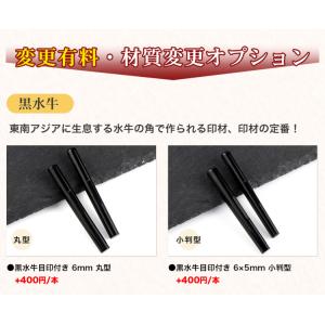 訂正印 印鑑 6.0mm 送料無料 印鑑セット...の詳細画像5