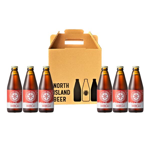 ノースアイランドビール ブラウンエール 6本セット クラフトビール ギフト お土産 江別市 北海道限...